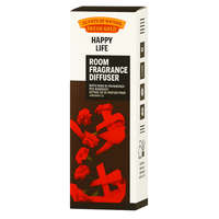 HAPPY LIFE ILLATOSÍTÓ DESIGNER DÍSZÜVEGGEL ÉS DEKORATÍV BAMBUSZPÁLCIKÁKKAL 120 ML