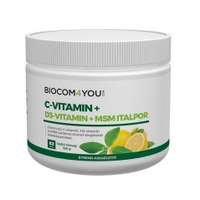 Biocom Biocom C-Vitamin+D3-Vitamin+MSM Italpor 165g