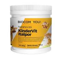 Biocom Biocom Kindervit narancsízű italpor 195 g