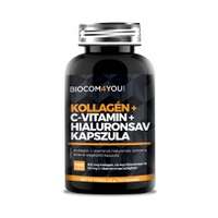 Biocom Biocom Kollagén+Hyaluron+C-vitamin 100db