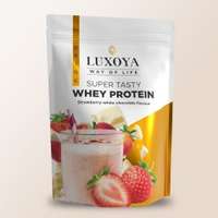 Luxoya Whey Protein Italpor 450g DOY - Eper-fehér csokoládé ízű