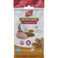 N&D N&D Quinoa Dog Jutalomfalat Skin&coat Quail Adult Med&max 100g