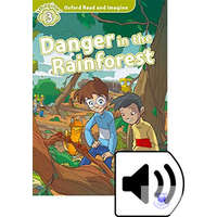  Danger In The Rainforest (Read And Imagine - 3) Book CD