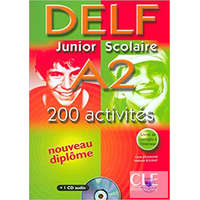  Delf Junior & Scolaire A2 200 Activités CD Audio Nouveau