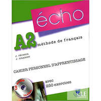  Écho A2 Cahier Personnel D&#039;Apprentissage Audio CD Corriges