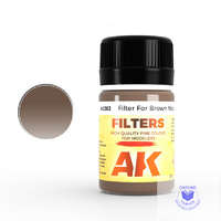 AK Interactive Weathering products - DARK FILTER FOR WOOD