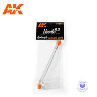 AK Interactive Tools - 0.3 Needle (Airbrush Basic Line 0.3)