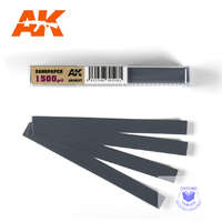 AK Interactive Sandpaper - Wet Sandpaper 1500 grit x 50 units