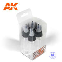 AK Interactive Complements - Paint Doser Bottles 4x30 ml