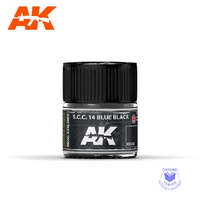 AK Interactive Real Color Paint - S.C.C. 14 Blue Black 10ml