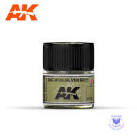 AK Interactive Real Color Paint - BSC N.28 Silver Grey 10ml