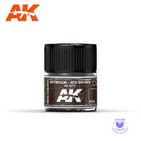 AK Interactive Real Color Paint - Rotbraun-Red Brown RAL 8017 10ml