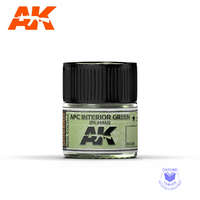 AK Interactive Real Color Paint - APC Interior Green FS24533 10ml