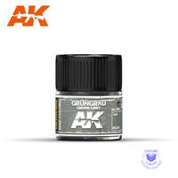 AK Interactive Real Color Paint - Grüngrau-Green Grey RAL 7009 (MODERN) 10ml