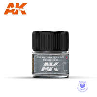 AK Interactive Real Color Paint - RAF Medium Sea Grey BS381C/637 - 10ml