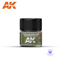 AK Interactive Real Color Paint - IJN M3 (N) NAKAJIMA Interior Green 10ml