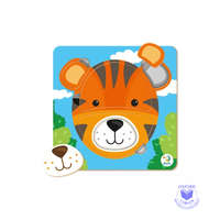 Műszaki Könyvkiadó Tigris baby puzzle 5 darabos