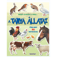 Napraforgó Kiadó (forgalmazó) Milyen érdekes a világ - A tanya állatai - ismeretterjesztés gyerekeknek (matricákkal)