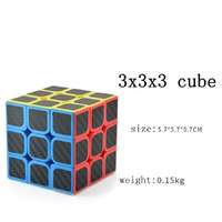 Qingtang Craft Logikai kocka - A Rubik kocka mintájára - fekete