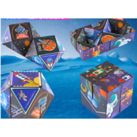  Végtelen varázskocka - stresszmentesítő játék - Magic cube kicsi