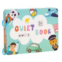  Csendes könyv - fejlesztő játék (Quiet book 2 - általános témakör)