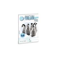 Ars Una Füzet 21-32 A5 vonalas Ars Una Cuki állatok kollekció pingvin fióka 21' 53621054 4-től 8.osztályig prémium