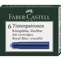 Faber Castell Faber-Castell tintapatron 6db Standard kék Ink cartridge 185506