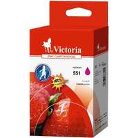 Victoria Tintapatron Victoria 551 színes, vörös, 11ml Pixma iP7250, MG5450 ,MG6350 géphez