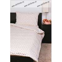 Naturtex Rózsás pamut-szatén ágyneműhuzat, 5 részes