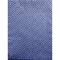  Billerbeck Bianka félpárnahuzat, Kék labirintus, 50x70 cm (007)