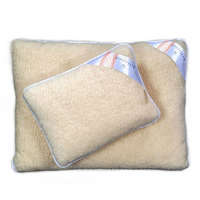 Billerbeck Billerbeck DORIS merino szőrme gyapjú Párna garnitúra (nagypárna és kispárna), 70x90 + 36x48 cm