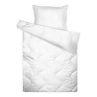 Gyermek paplan, párna garnitúra, Fehér (90x140 + 40x50 cm)