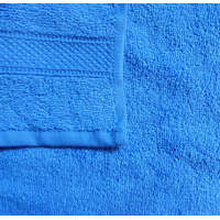  Frottír törölköző, kék, 30x50 cm