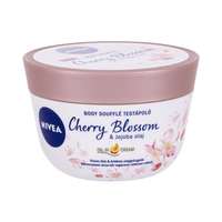 Nivea Nivea Body Soufflé Cherry Blossom & Jojoba Oil testápoló krém 200 ml nőknek