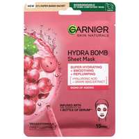 Garnier Garnier Skin Naturals Hydra Bomb Natural Origin Grape Seed Extract arcmaszk 1 db nőknek