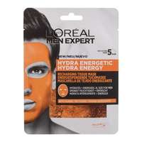 L'Oréal Paris L'Oréal Paris Men Expert Hydra Energetic arcmaszk 1 db férfiaknak
