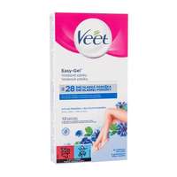 Veet Veet Easy-Gel Wax Strips Body and Legs Sensitive Skin szőrtelenítő termék 12 db nőknek