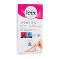 Veet Veet Minima Easy-Gel™ Wax Strips Legs & Body szőrtelenítő termék 12 db nőknek