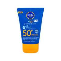 Nivea Nivea Sun Kids Protect & Care Sun Lotion 5 in 1 SPF50+ fényvédő készítmény testre 50 ml gyermekeknek