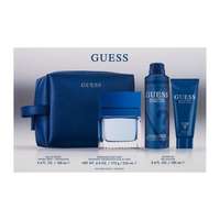 GUESS GUESS Seductive Homme Blue ajándékcsomagok Eau de Toilette 100 ml + tusfürdő 100 ml + dezodor 226 ml + kozmetikai táska férfiaknak