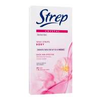 Strep Strep Crystal Wax Strips Body Quick And Effective Normal Skin szőrtelenítő termék 20 db nőknek
