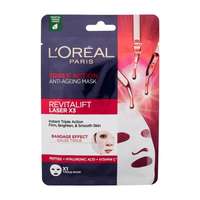 L'Oréal Paris L'Oréal Paris Revitalift Laser X3 Triple Action Tissue Mask arcmaszk 28 g nőknek