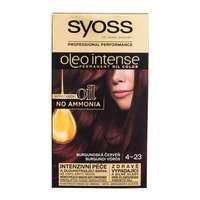 Syoss Syoss Oleo Intense Permanent Oil Color hajfesték 50 ml nőknek 4-23 Burgundy Red