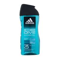 Adidas Adidas Ice Dive Shower Gel 3-In-1 tusfürdő 250 ml férfiaknak