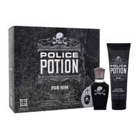 Police Police Potion ajándékcsomagok Eau de Parfum 30 ml + tusfürdő 100 ml férfiaknak
