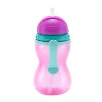 Canpol babies Canpol babies Active Cup Sport Cup With Flip-Top Straw Pink kis bögre 370 ml gyermekeknek