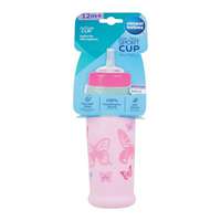 Canpol babies Canpol babies Active Cup Non-Spill Sport Cup Butterfly Pink kis bögre 350 ml gyermekeknek