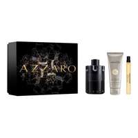 Azzaro Azzaro The Most Wanted ajándékcsomagok eau de parfum 100 ml + eau de parfum 10 ml + Wanted tusfürdő 75 ml férfiaknak
