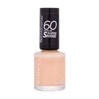 Rimmel London Rimmel London 60 Seconds Super Shine körömlakk 8 ml nőknek 401 Nude Nostalgia