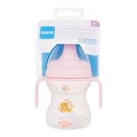 MAM MAM Learn To Drink Cup 6m+ Blush kis bögre 190 ml gyermekeknek